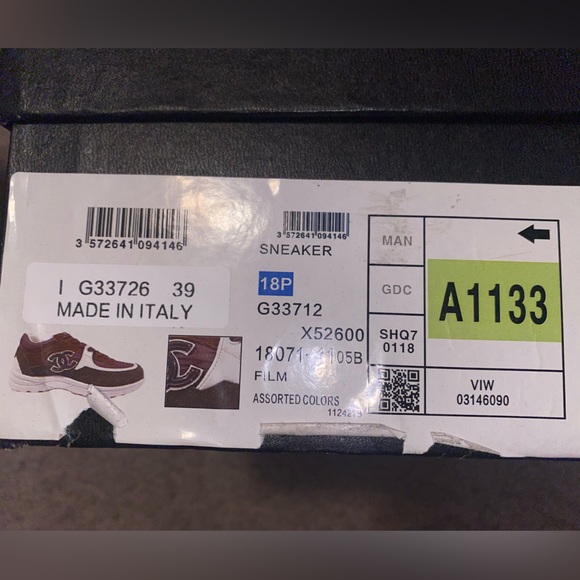 Brand New AUTH Chanel CC Sneakers - Picture 9 of 9